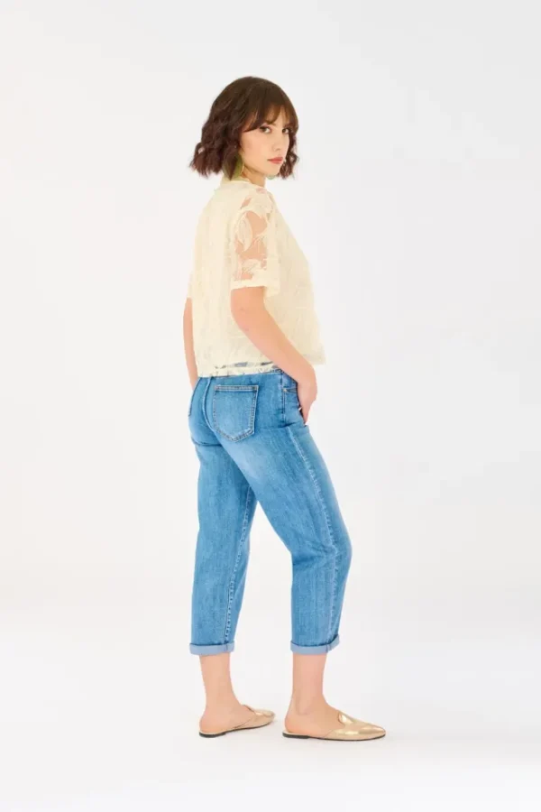 Giorgia & Johns Maglia devore' e lurex