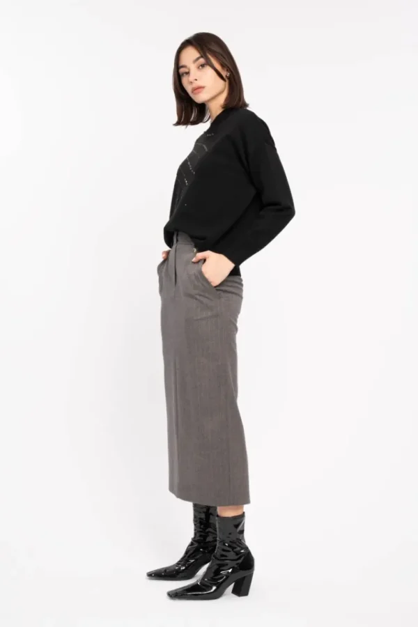 Giorgia & Johns Maglia lurex traforata