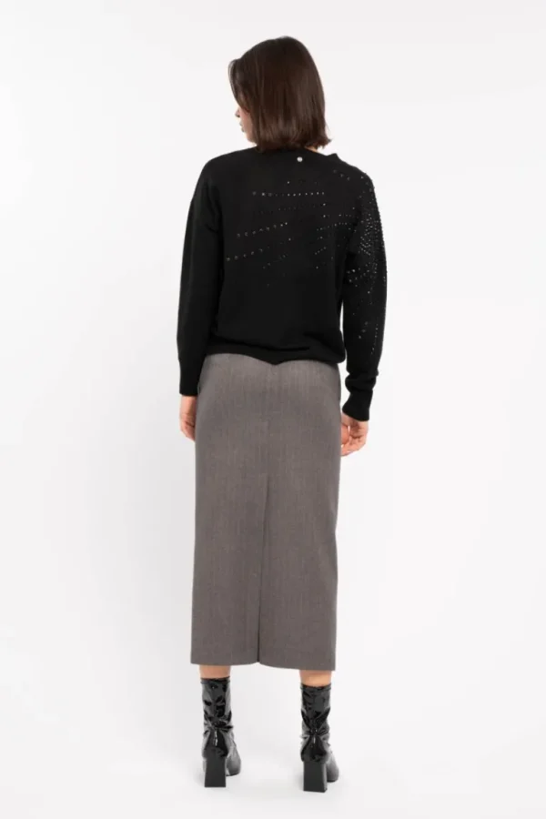 Giorgia & Johns Maglia lurex traforata