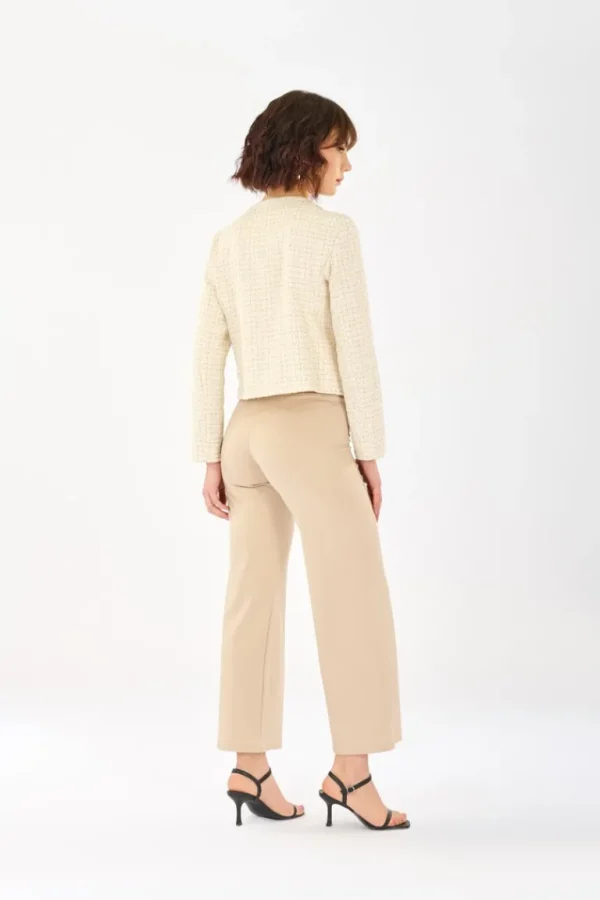 Giorgia & Johns Pantalone con bottoni tessuto