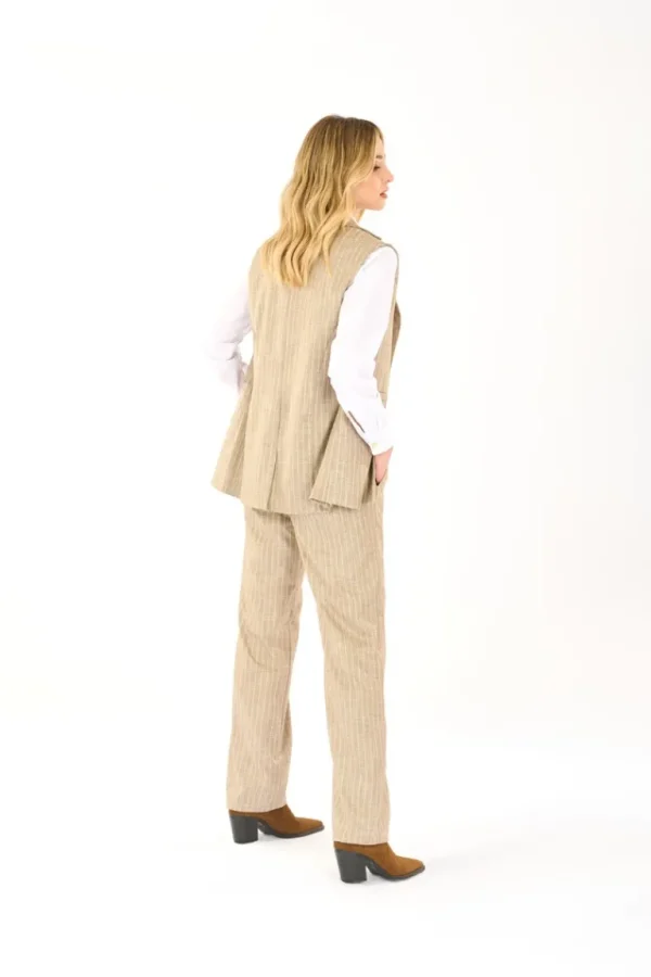 Giorgia & Johns Pantalone gessato