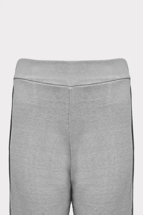 Giorgia & Johns Pantalone in maglia con banda lurex