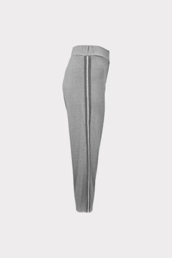 Giorgia & Johns Pantalone in maglia con banda lurex