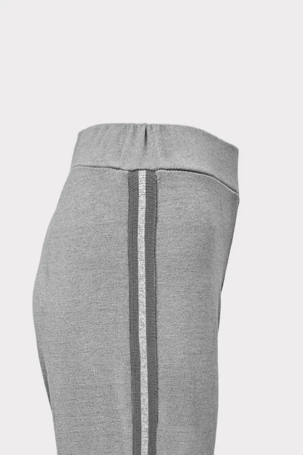 Giorgia & Johns Pantalone in maglia con banda lurex