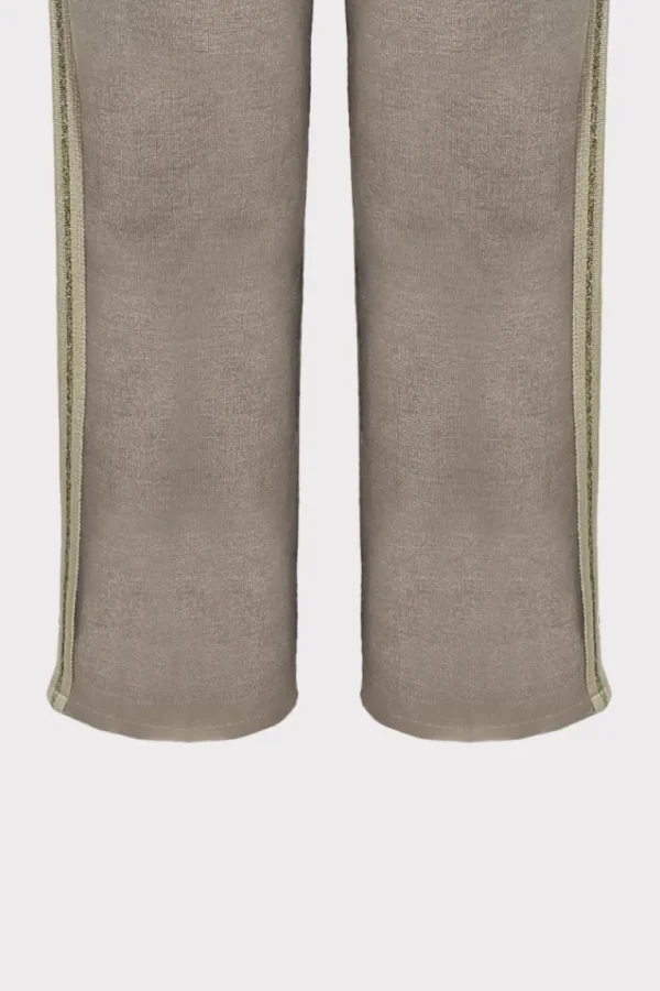 Giorgia & Johns Pantalone in maglia con banda lurex