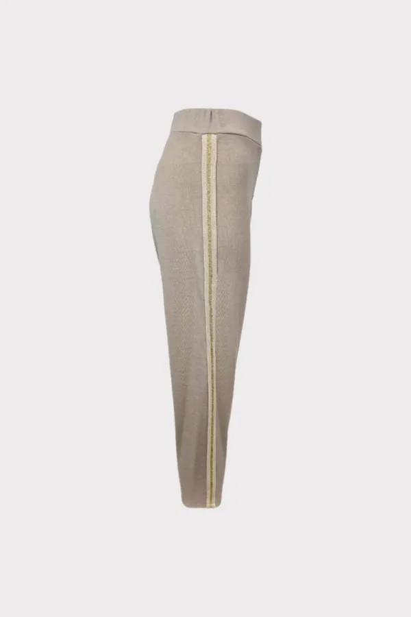 Giorgia & Johns Pantalone in maglia con banda lurex