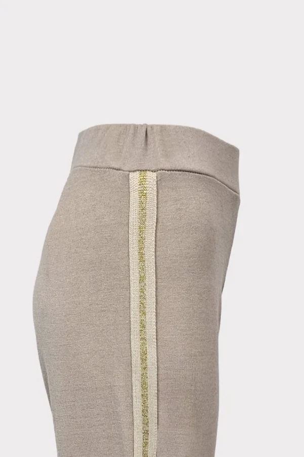 Giorgia & Johns Pantalone in maglia con banda lurex