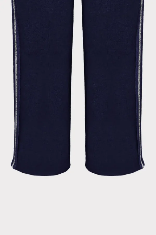 Giorgia & Johns Pantalone in maglia con banda lurex