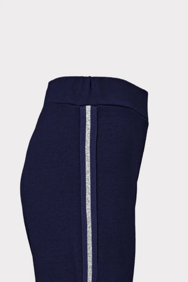 Giorgia & Johns Pantalone in maglia con banda lurex